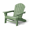 Chaise adirondack en plastique composite vert pour extérieur - 2026