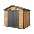 Abri de jardin en bois et acier galvanisé 183 x 186 x 226 cm - 2026