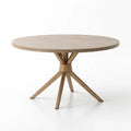 Table ronde en bois de chêne 120 cm hauteur 75 cm - 2026