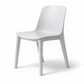 Chaises de salle à manger en polypropylène blanc - 2026