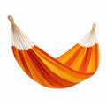 Hamac en Coton Rayé Jaune et Orange 200 cm - 2026