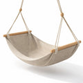 Hamac en toile de coton avec barres en bois - 2026