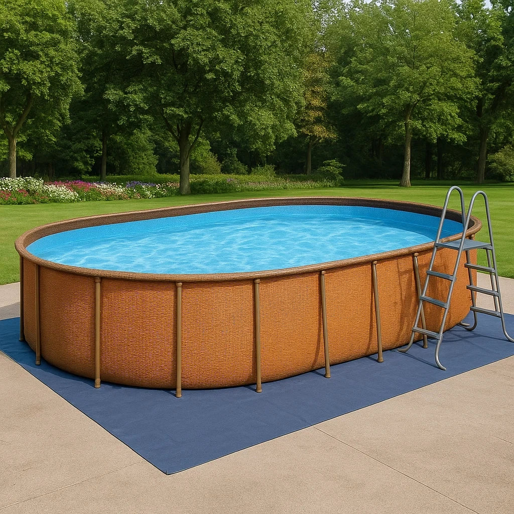 Piscine tubulaire ovale en acier avec revêtement en PVC 610x366x122 cm - 2026