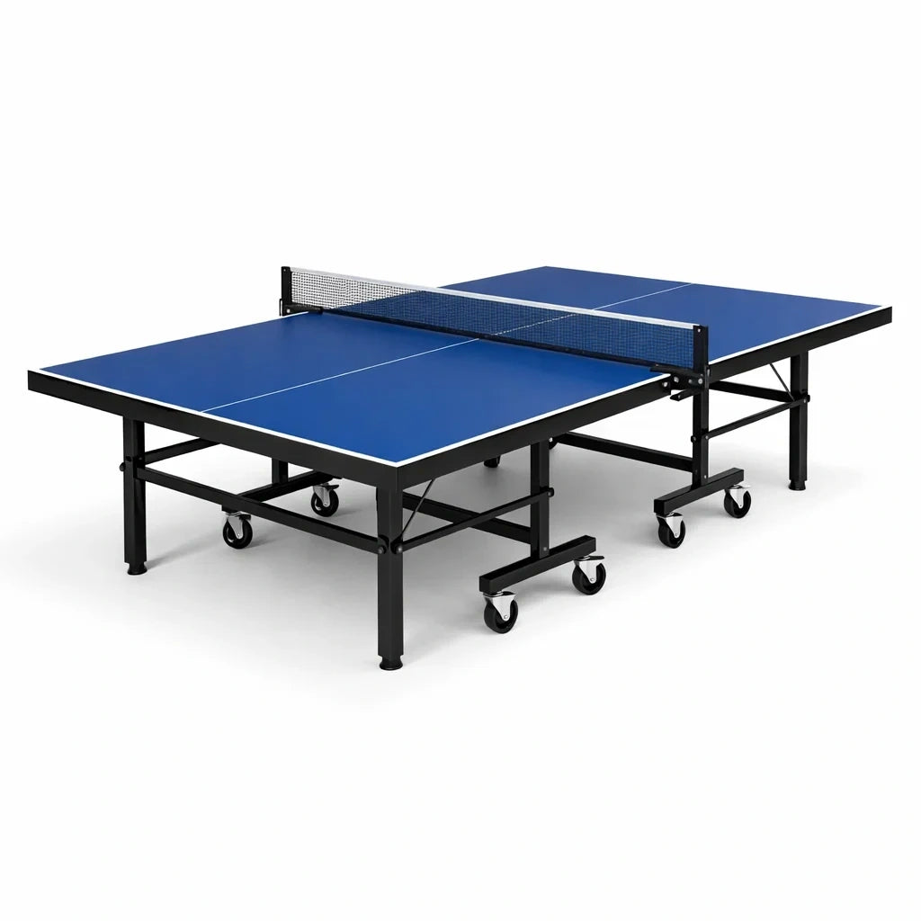 Table de chevet pliable en mdf et métal avec roues 274x152.5X76 cm - 2026