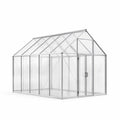 Serre en aluminium et polycarbonate 375x315x230 cm Transparent - 2026