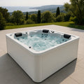 Spa d'extérieur 4 personnes en acrylique avec jets hydromassants - 2026