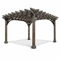 Pergola en bois de chêne massif 3x3x2,5 m - 2026
