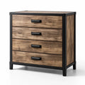 Commode en mdf et métal avec 4 tiroirs 80x45x90 cm - 2026