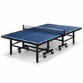 Table de chevet bleue en mdf et acier 274x152.5X76 cm - 2026