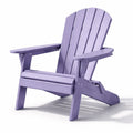 Chaise adirondack en plastique recyclé violet - 2026
