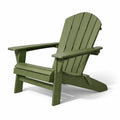 Chaise adirondack en plastique recyclé vert - 2026