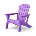 Chaise adirondack en bois composite violet - 2026