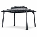 Pavillon en aluminium avec double toit - 2026