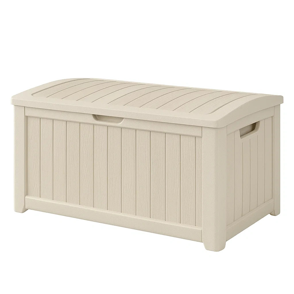 Coffre de rangement en polypropylène beige - 2026