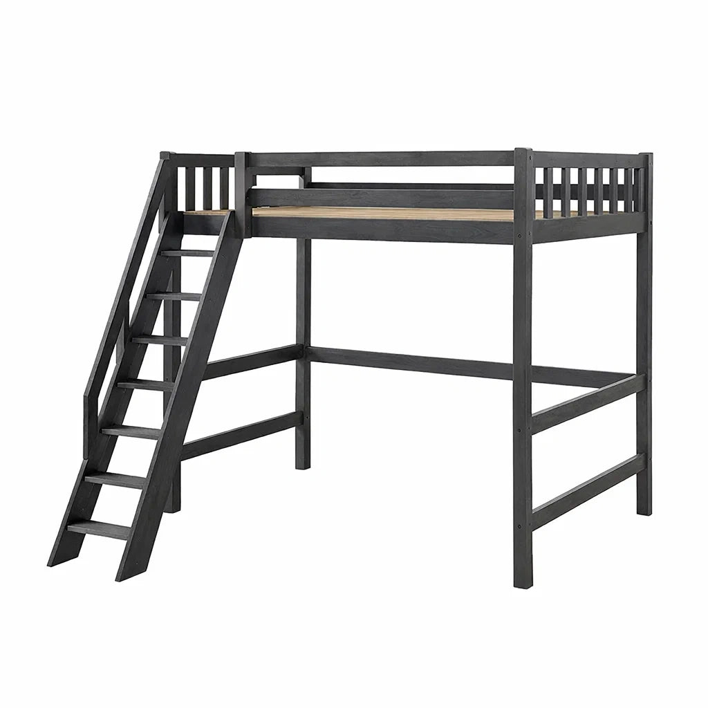 Lit mezzanine en bois avec échelle intégrée - 2026