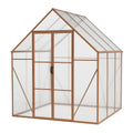 Serre de Jardin en Polycarbonate et Aluminium 250x190x195 cm - 2026