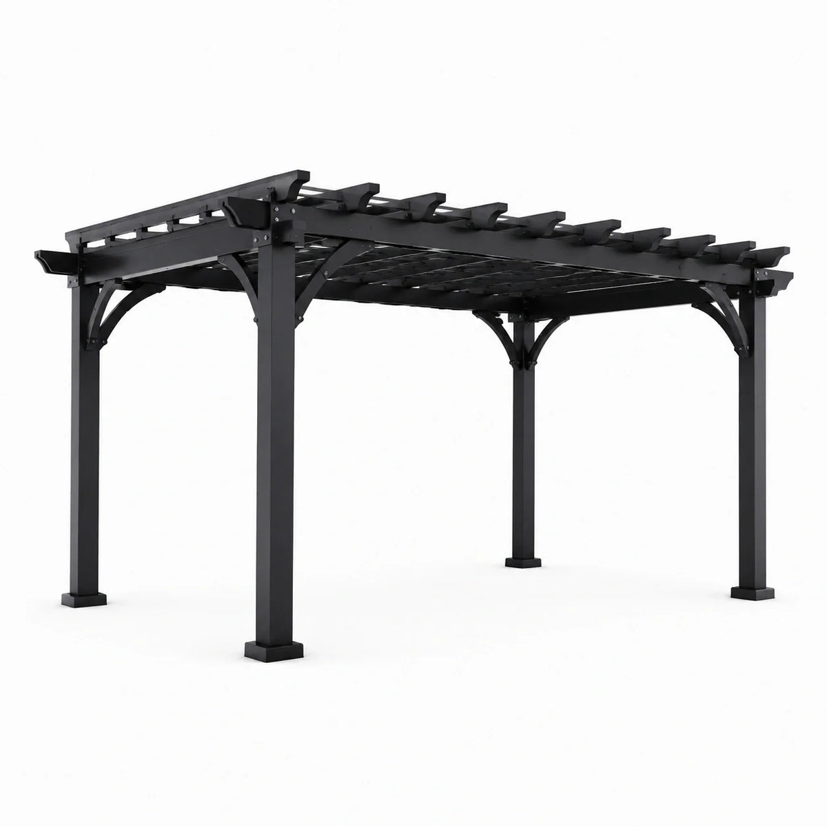 Pergola en aluminium noir 3x4m - 2026