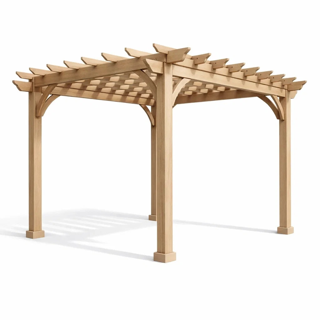 Pergola de jardin en bois massif - 2026