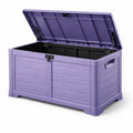 Coffre de rangement de jardin en polypropylène violet - 2026