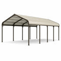 Abri en métal avec toit en polycarbonate 6x3 m - 2026