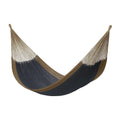 Hamac en acrylique et nylon gris foncé et marron - 2026