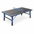 Table de ping pong en métal noir et bleu - 2026