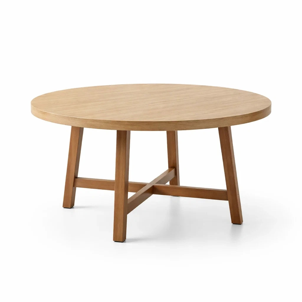 Table en bois ronde - 2026