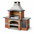 Barbecue en brique et béton avec grille en acier inoxydable - 2026