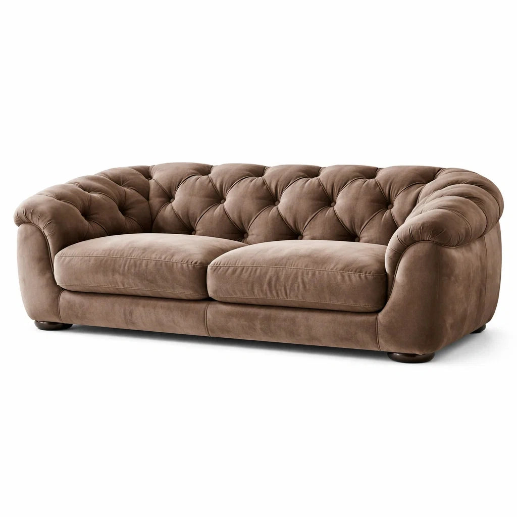 Canapé en tissu marron - 2026