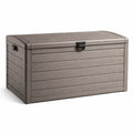 Coffre de rangement en plastique gris 120 x 56 x 64 cm - 2026