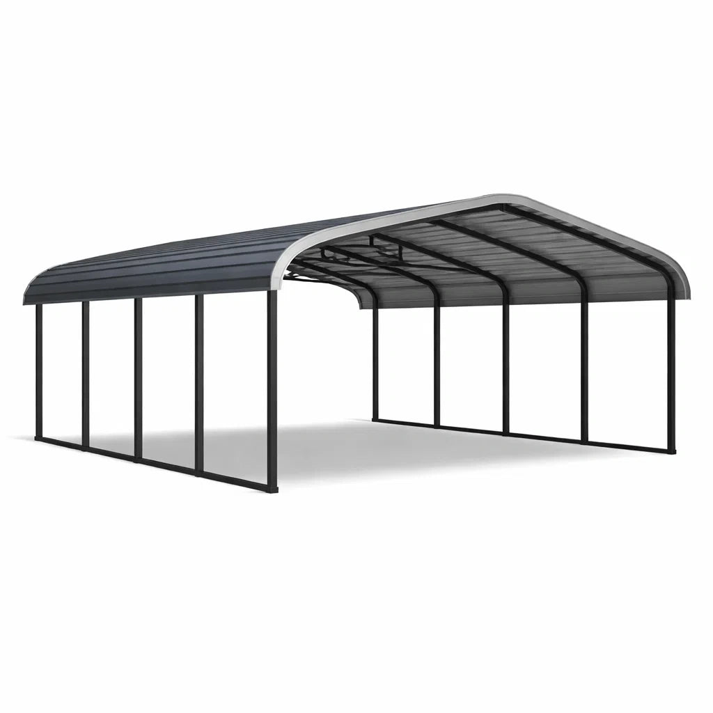 Abri voiture en acier galvanisé 600 x 300 x 210 cm - 2026