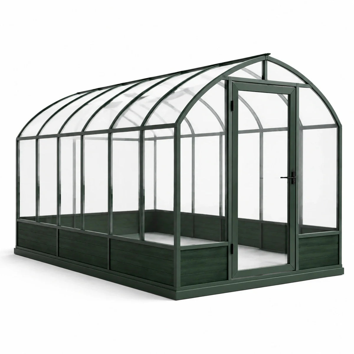 Serre en Aluminium et Verre Trempé 400x250x220cm - 2026