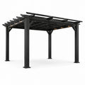 Pergola en aluminium avec éclairage LED intégré 3x4m - 2026
