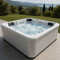 Spa Jacuzzi rectangulaire en acrylique pour 6 personnes avec jets de massage - 2026