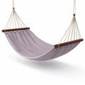 Hamac en coton violet avec barres en bois - 2026