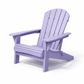 Chaise adirondack en bois composite lavande 90x75x85 cm - 2026