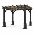 Pergola en bois et métal 4x3 m - 2026