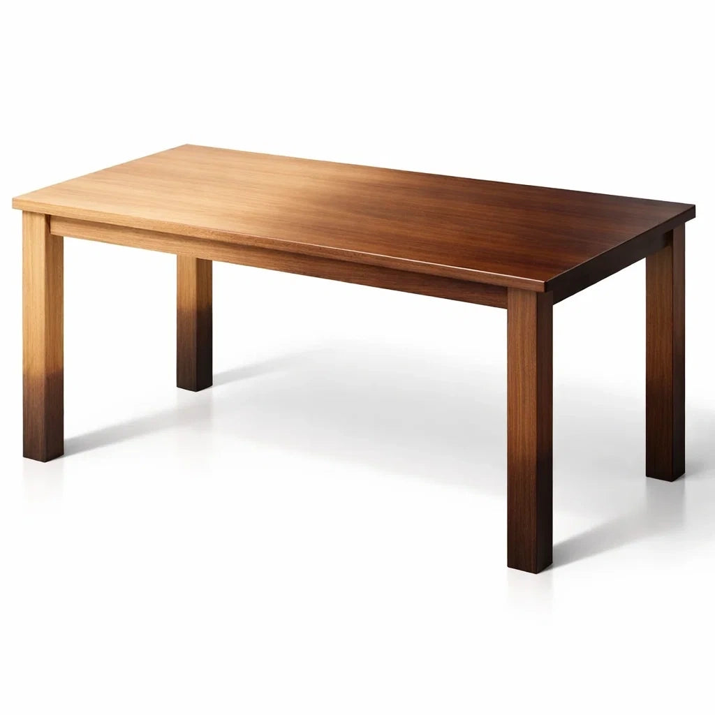 Table à manger en bois massif 120x60x75 cm - 2026