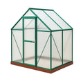 Serre de Jardin en Polycarbonate et Aluminium Vert - 2026