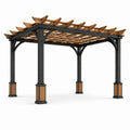 Pergola en aluminium et cèdre 300x300 cm - 2026