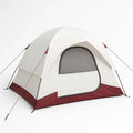 Tente de camping dôme 2 places Polyester Blanc/Bordeaux - 2026
