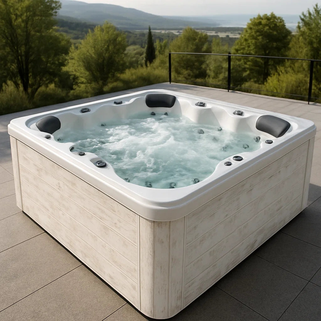 Jacuzzi extérieur 5 places en acrylique - 2026