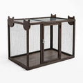 Cage à chat en bois et métal - 2026