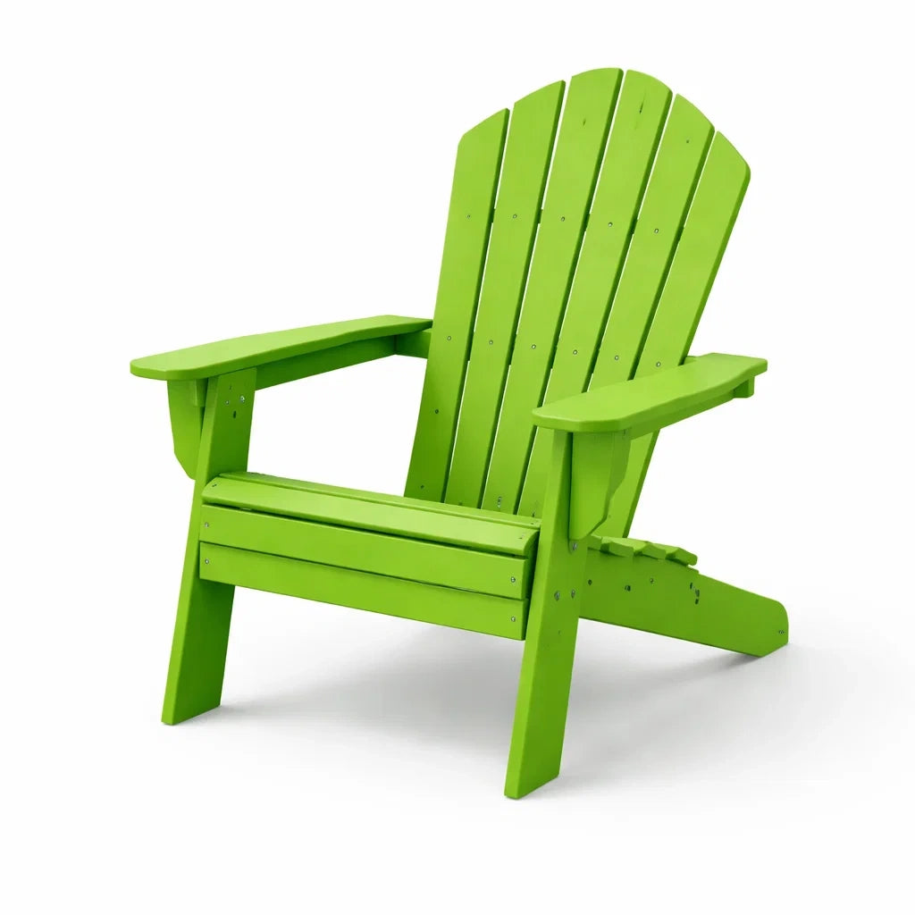 Chaise adirondack en bois vert - 2026