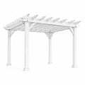 Pergola extérieure en vinyle blanc - 2026