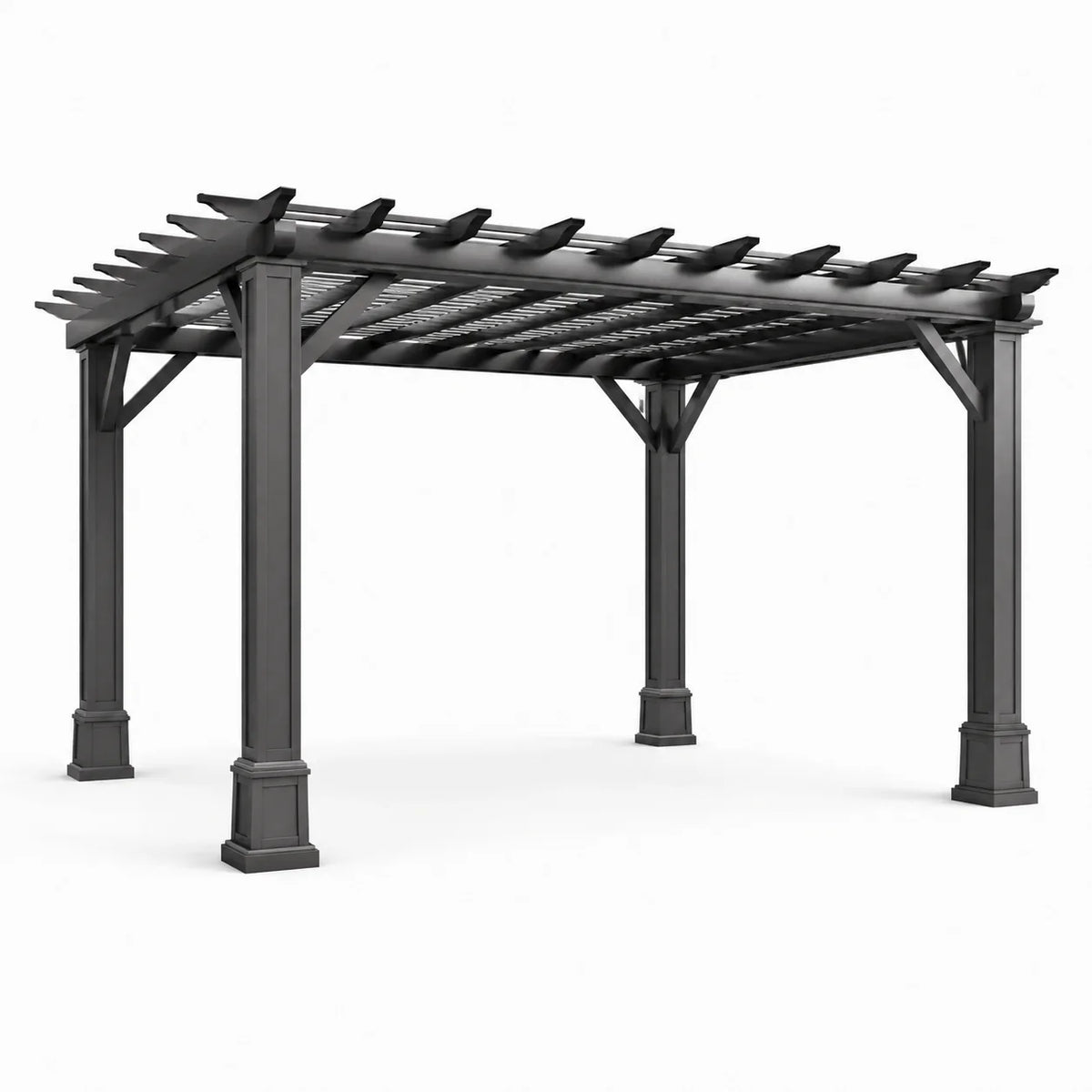 Pergola en aluminium anthracite - 2026