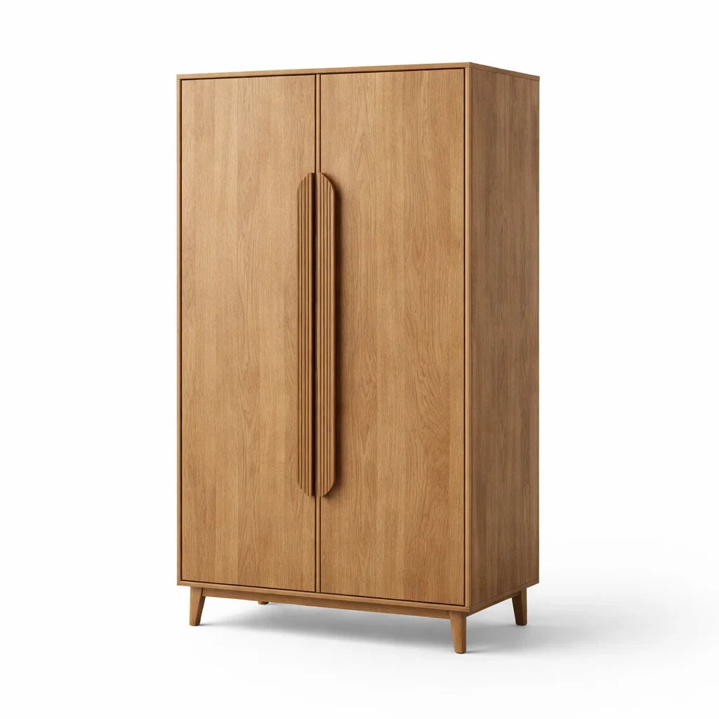Armoire en bois avec 2 portes 180x90x50 cm - 2026