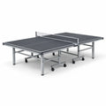 Table de chevet pliable noire en aluminium et résine 274x152.5X76 cm - 2026