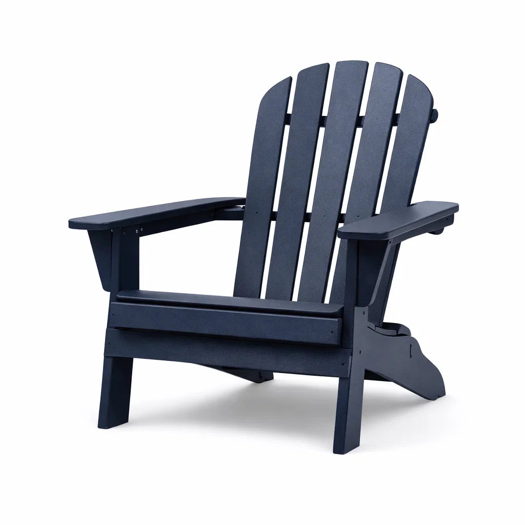 Chaise Adirondack en plastique HDPE Bleu marine - 2026
