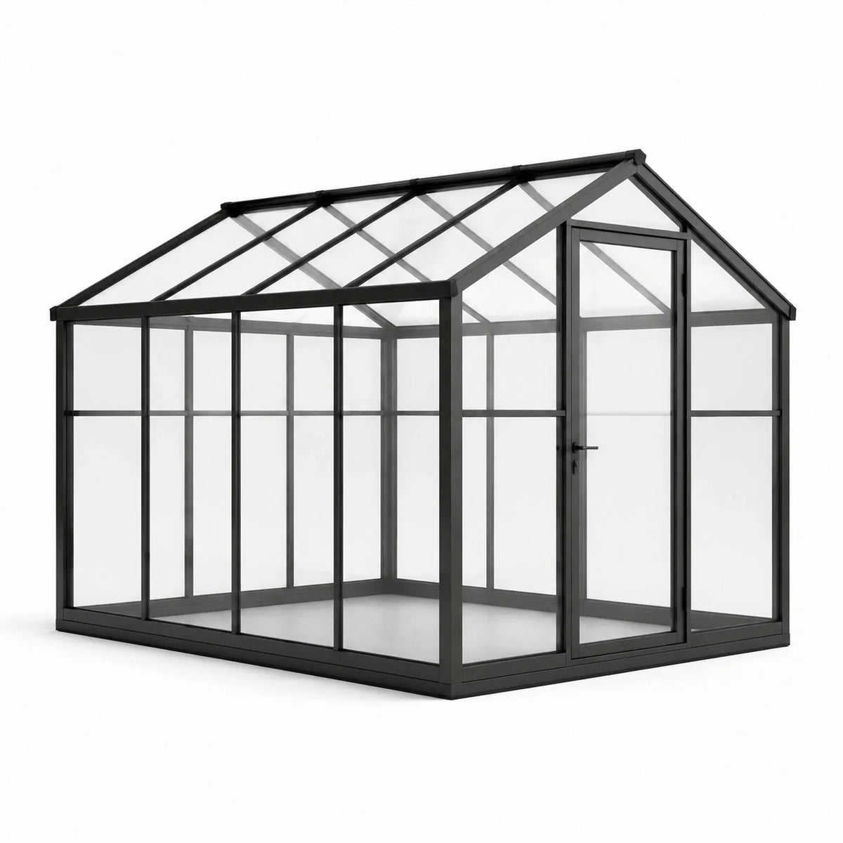 Serre de jardin en aluminium et polycarbonate 300x250 cm - 2026